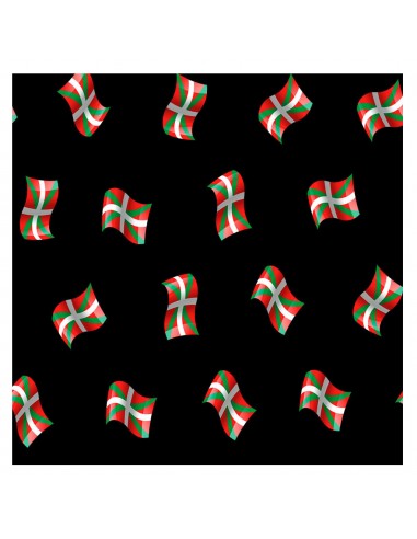 Tela algodón Bandera Ikurriña |Comprar telas online al mejor precio - Telas Mercamoda