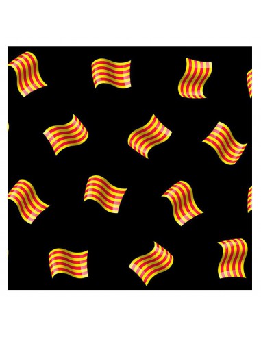 Tela algodón Bandera Catalana |Comprar telas online al mejor precio - Telas Mercamoda