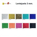 Tela Lentejuela Oro Redonda 3mm |Comprar telas online al mejor precio - Telas Mercamoda