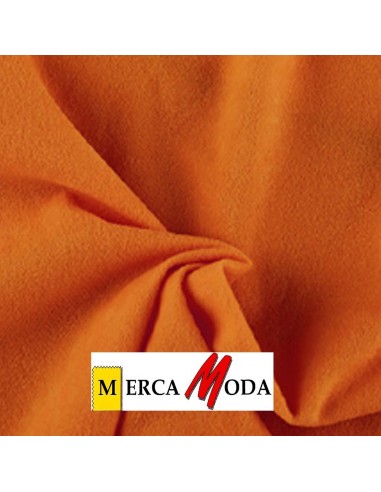 Tela Antelina Lisa Color Naranja |Comprar telas online al mejor precio - Telas Mercamoda