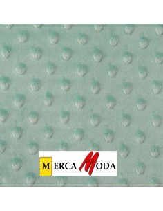 Tela Minky liso Color Menta...