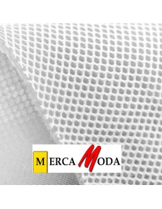 Tejido Mesh 3D Color Blanco
